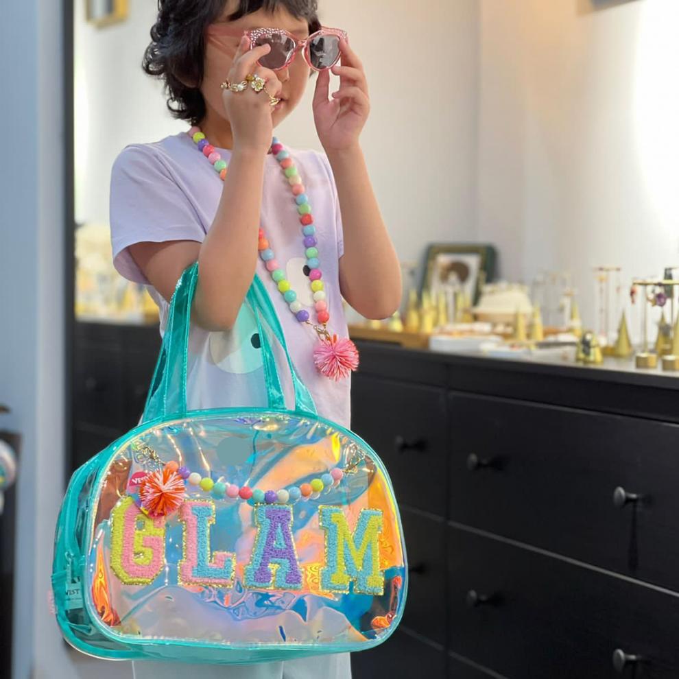 Holographic Medium Size Tote Bag Brand Vest KIDDOS